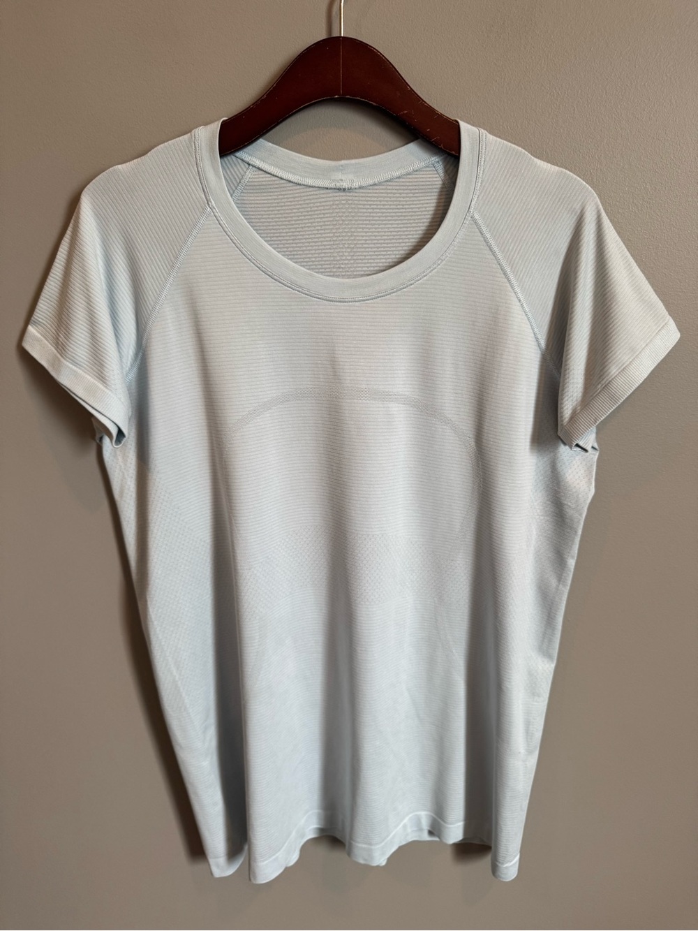 Lululemon Light Blue Short Sleeve Swiftly Tech 14